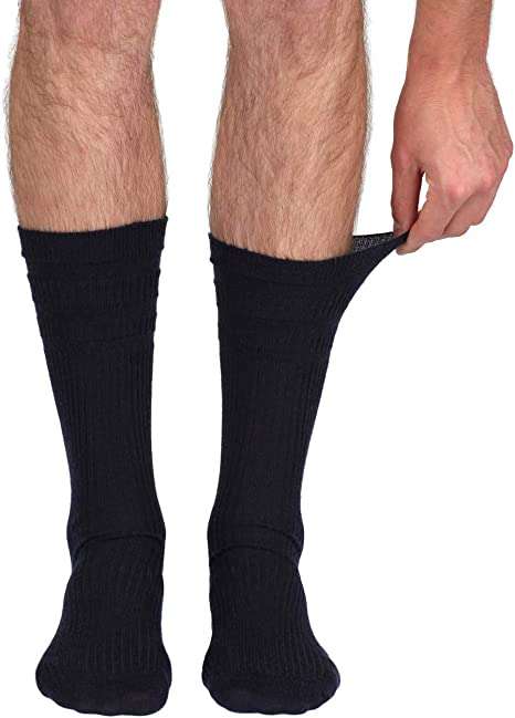 HJ Hall Men's Half-Hose Wool Softop Socks