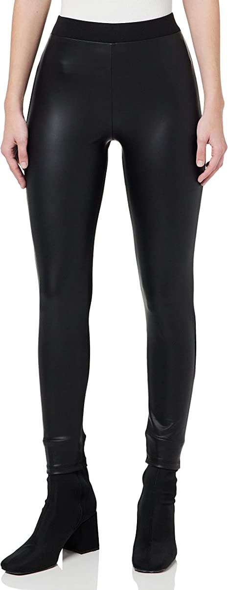 ONLY Women's Onlcoco Pu Mix Leggings JRS